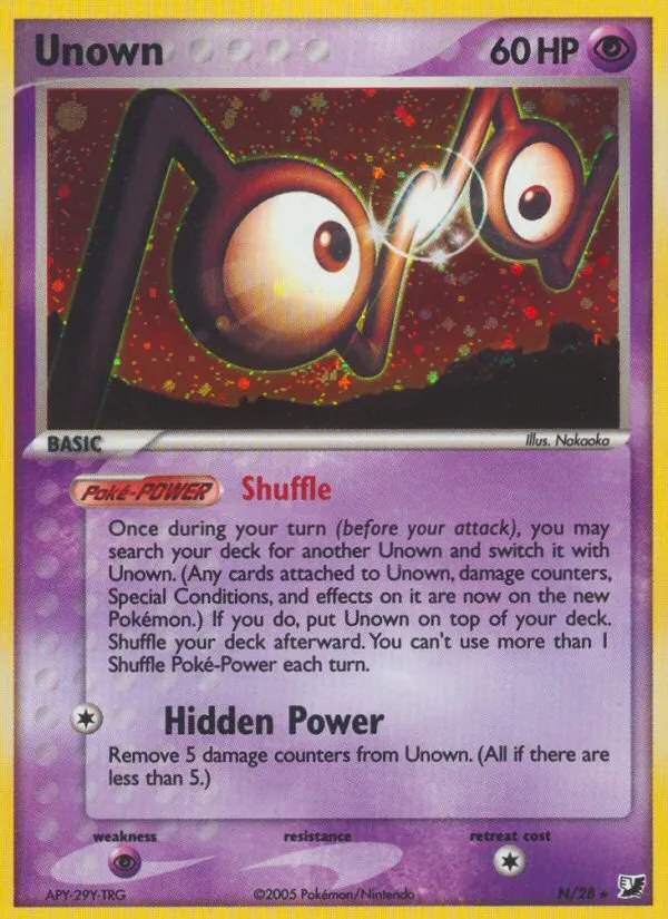 Unown card image