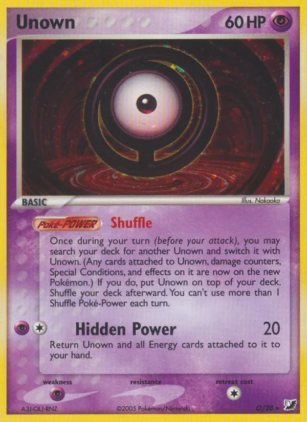 Unown card image