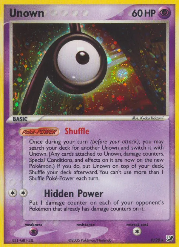 Unown card image