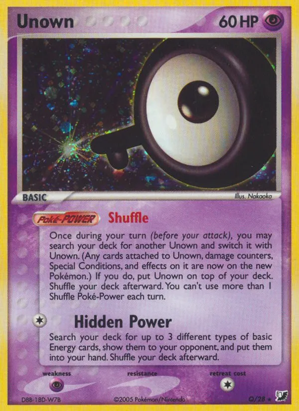 Unown card image