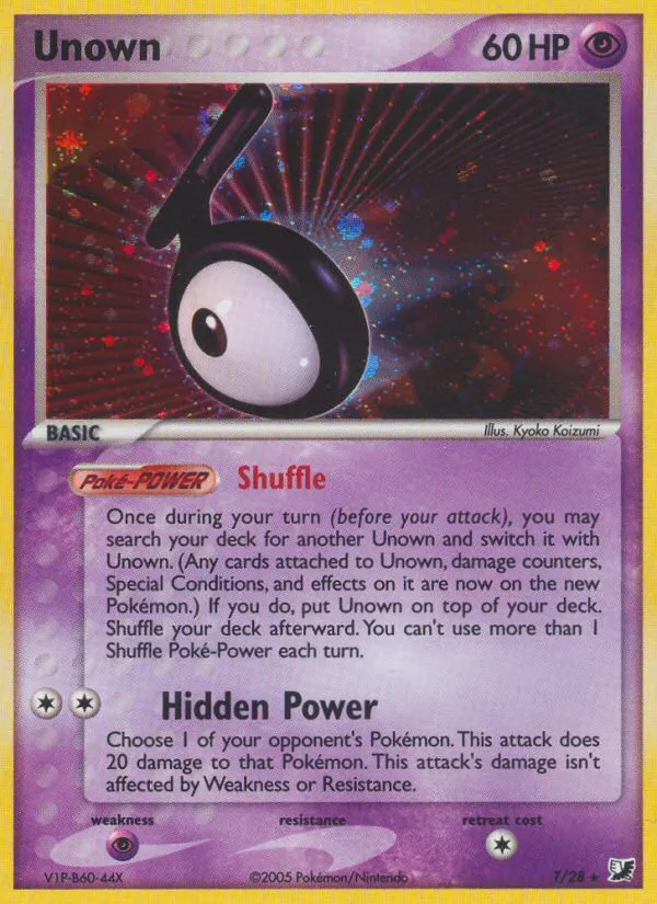 Unown card image