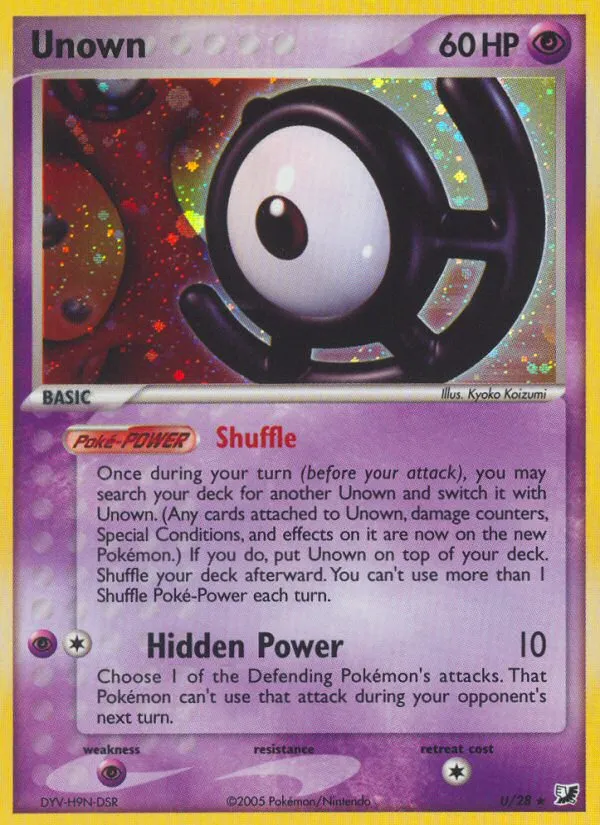 Unown card image