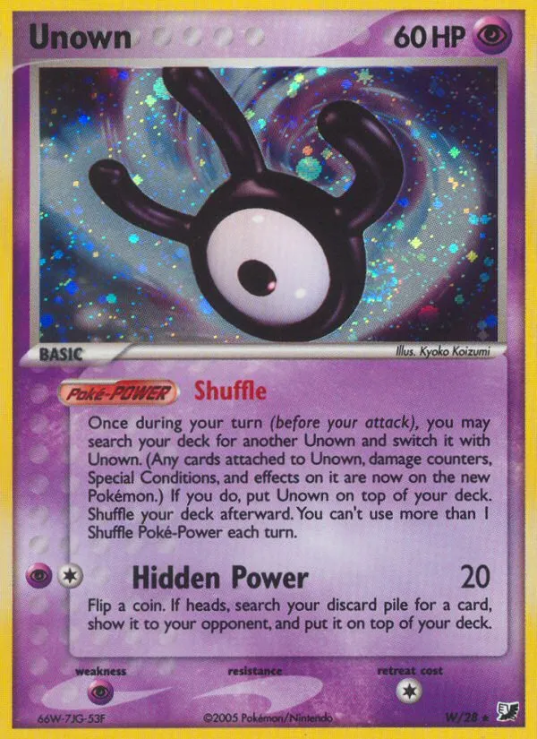 Unown card image