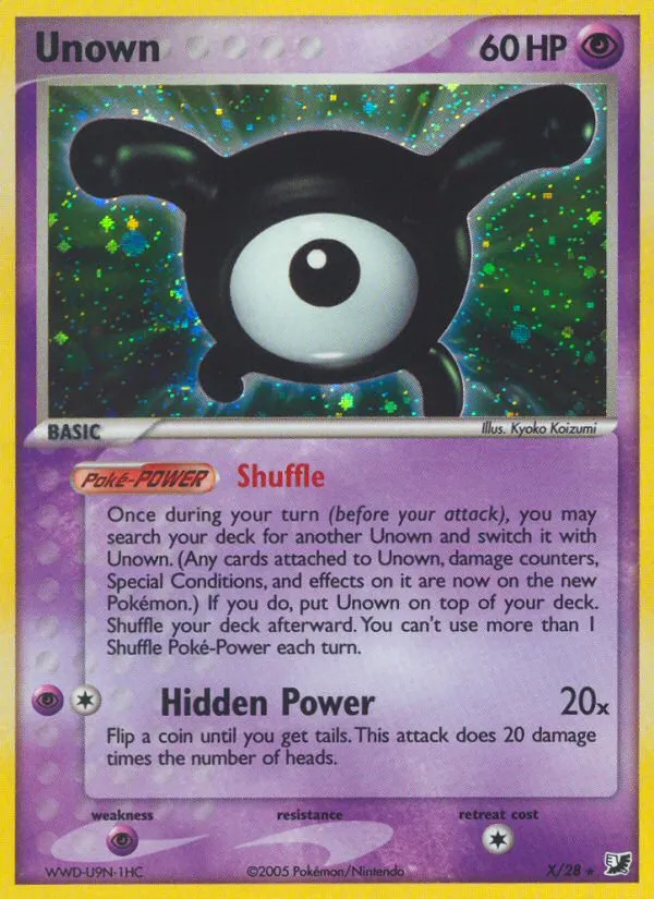 Unown card image