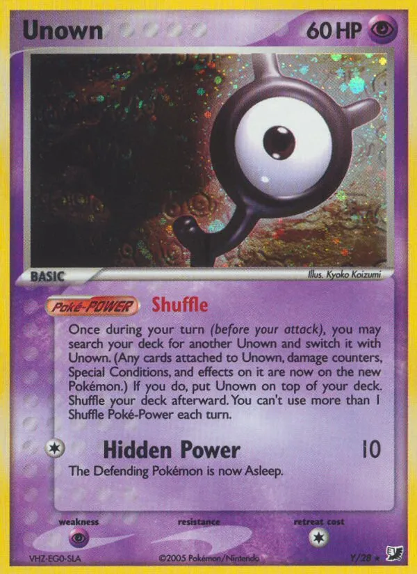Unown card image