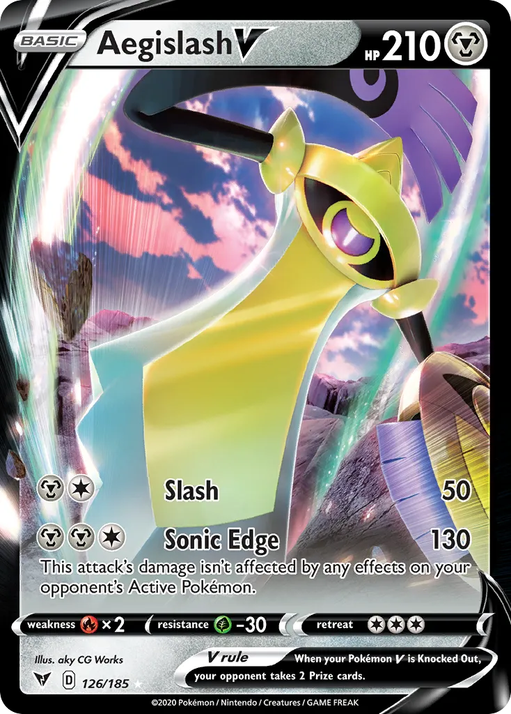 Aegislash V card image