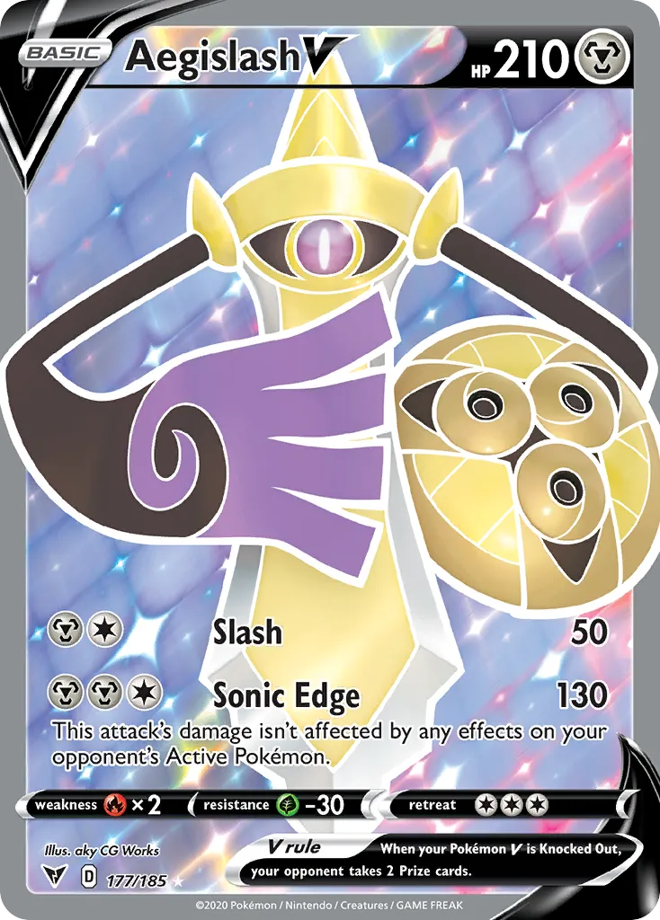 Aegislash V card image