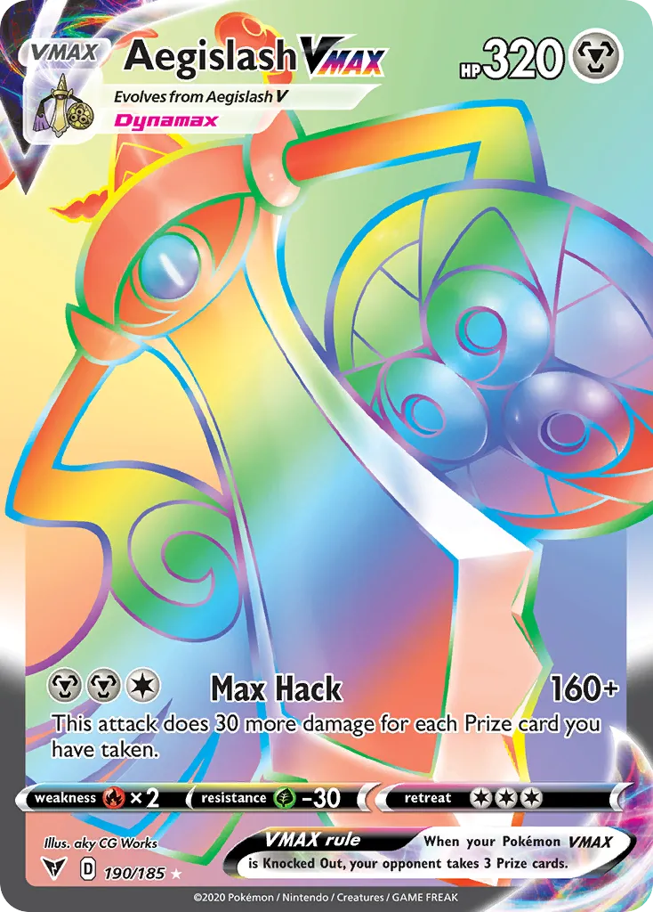 Aegislash VMAX card image