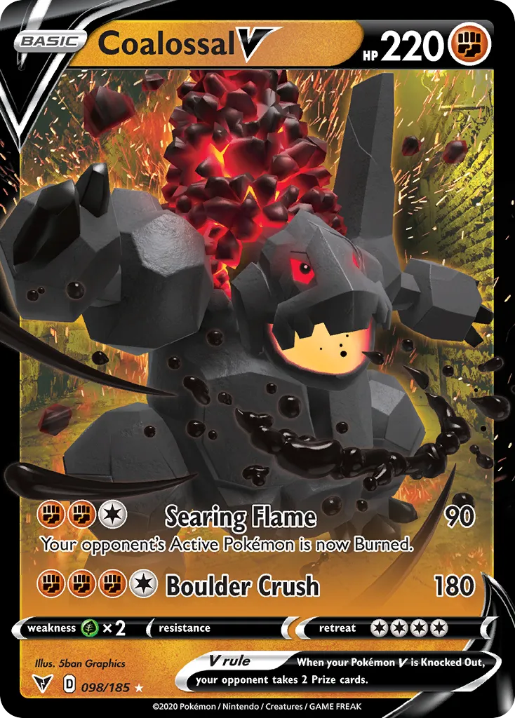 Coalossal V card image