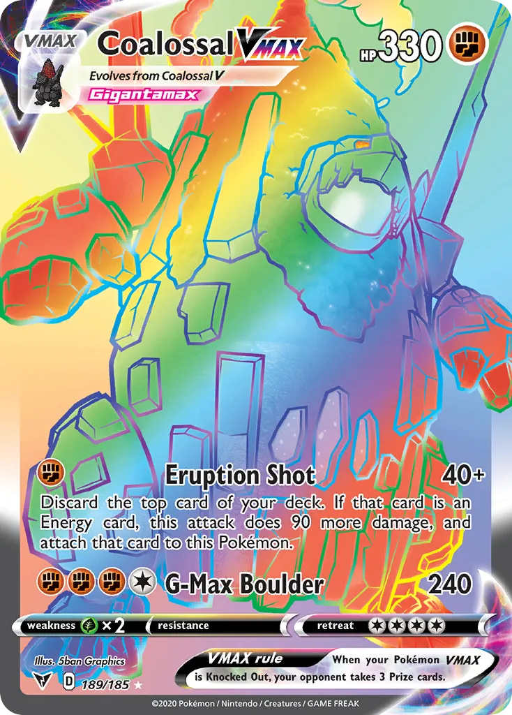 Coalossal VMAX card image