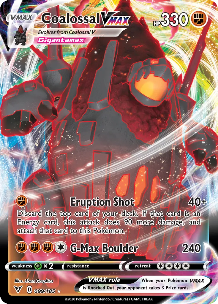 Coalossal VMAX card image