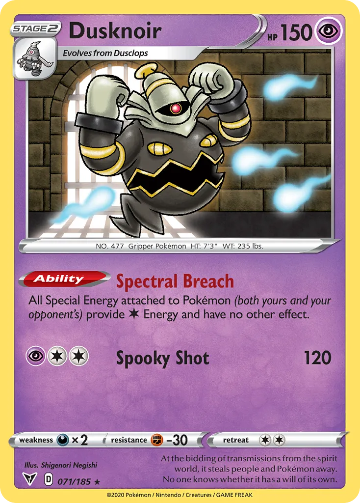 Dusknoir card image
