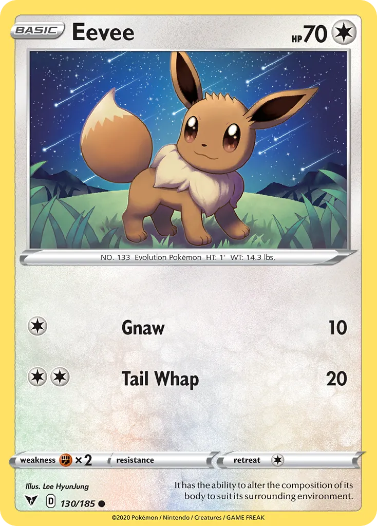 Eevee card image