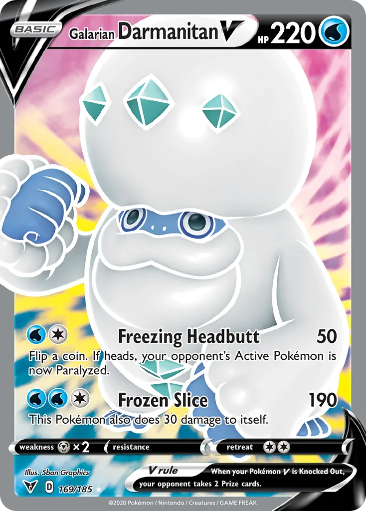 Galarian Darmanitan V card image