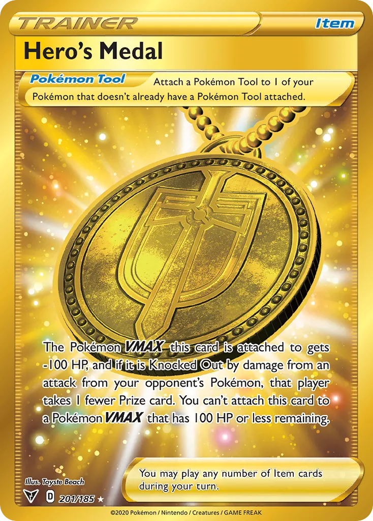 Hero's Medal card image