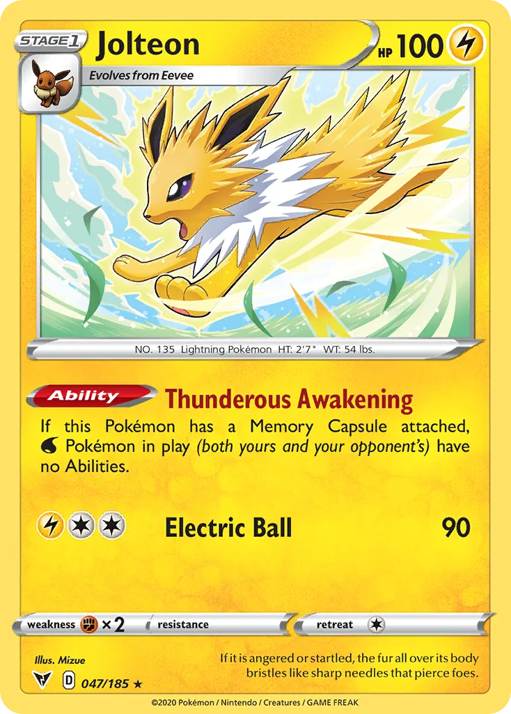 Jolteon card image