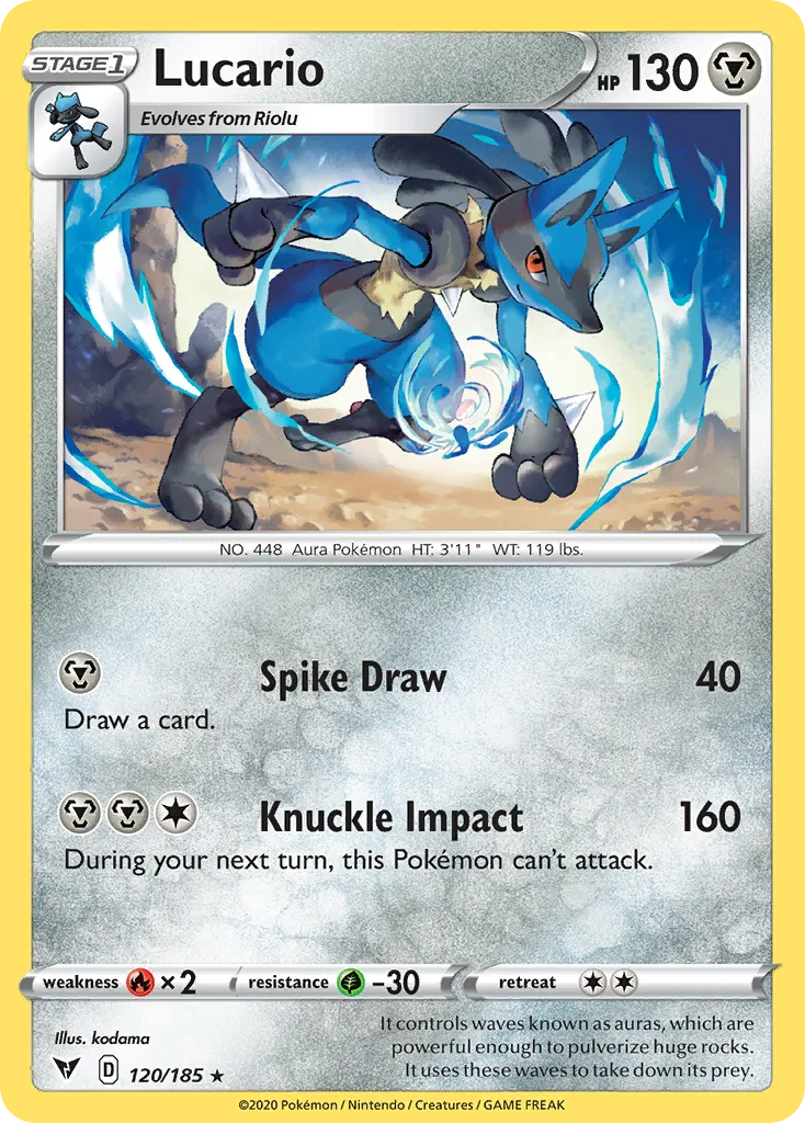 Lucario card image