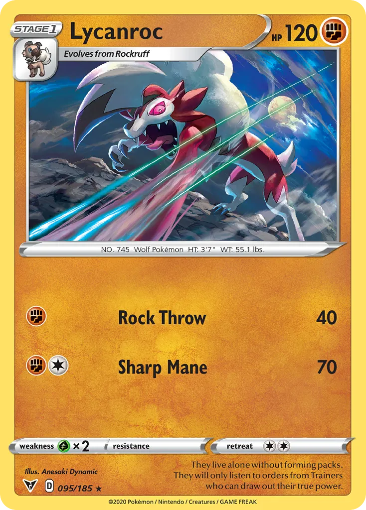 Lycanroc card image