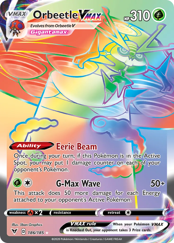 Orbeetle VMAX card image