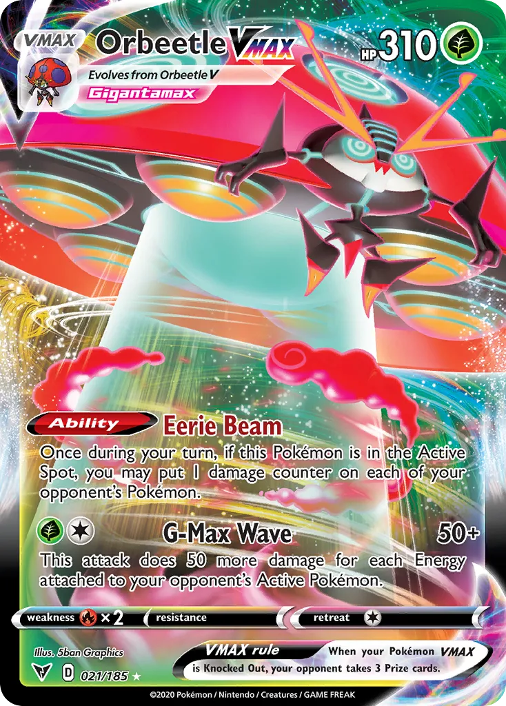 Orbeetle VMAX card image