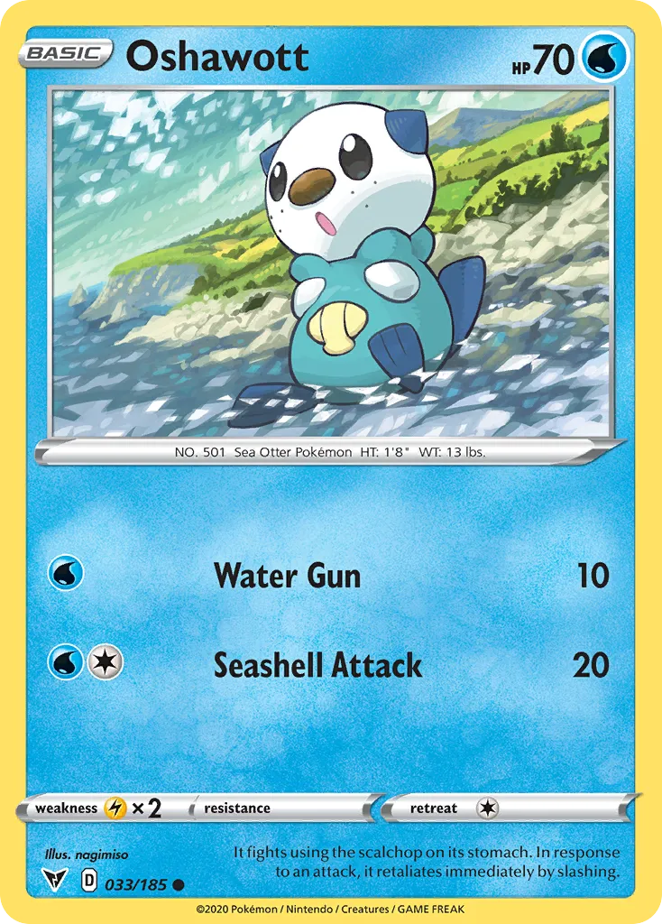 Oshawott card image