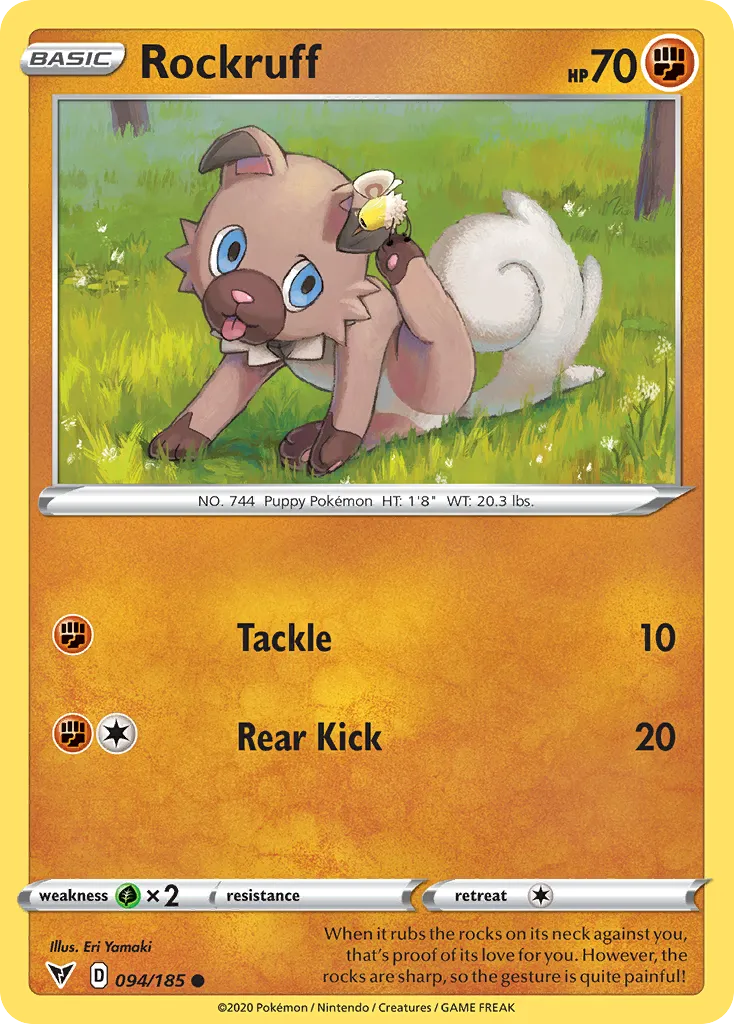 Rockruff card image