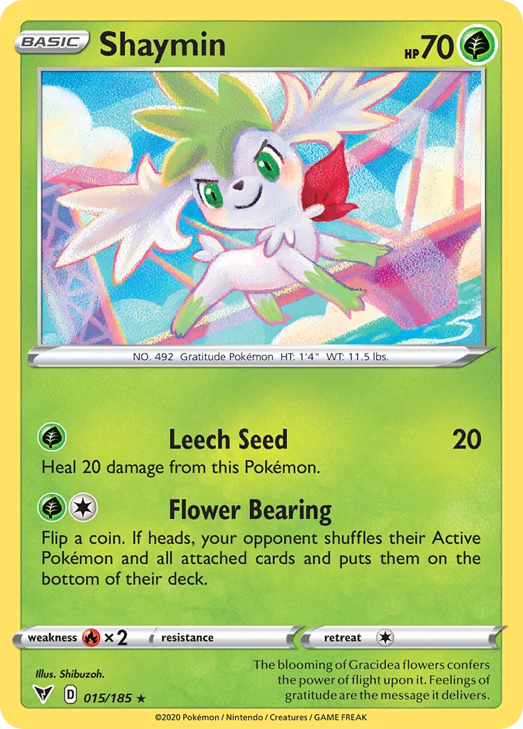 Shaymin card image