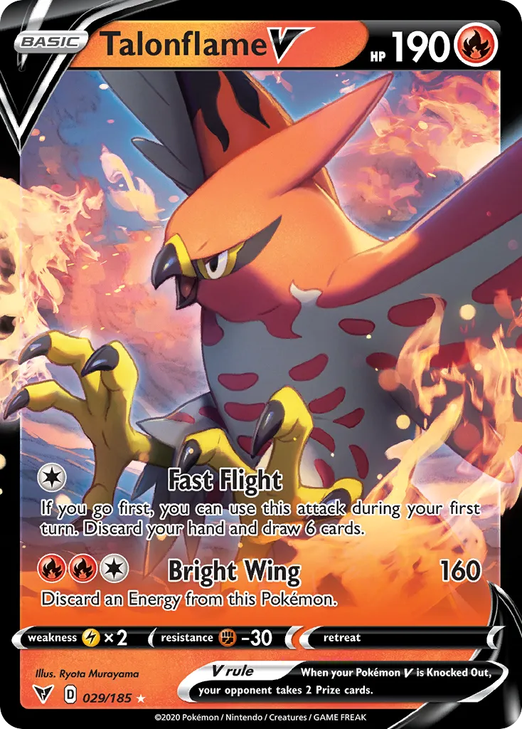 Talonflame V card image