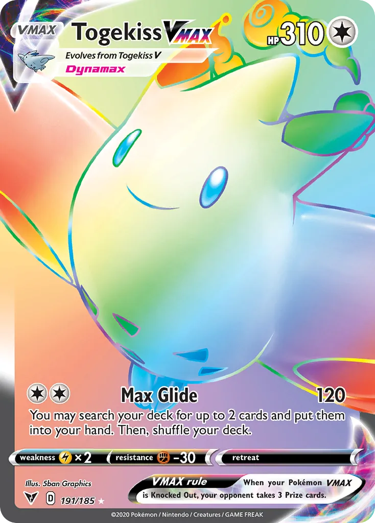 Togekiss VMAX #191 card image