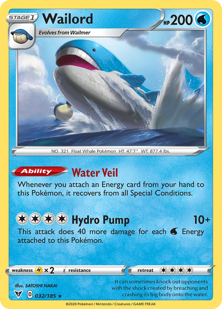 Wailord card image