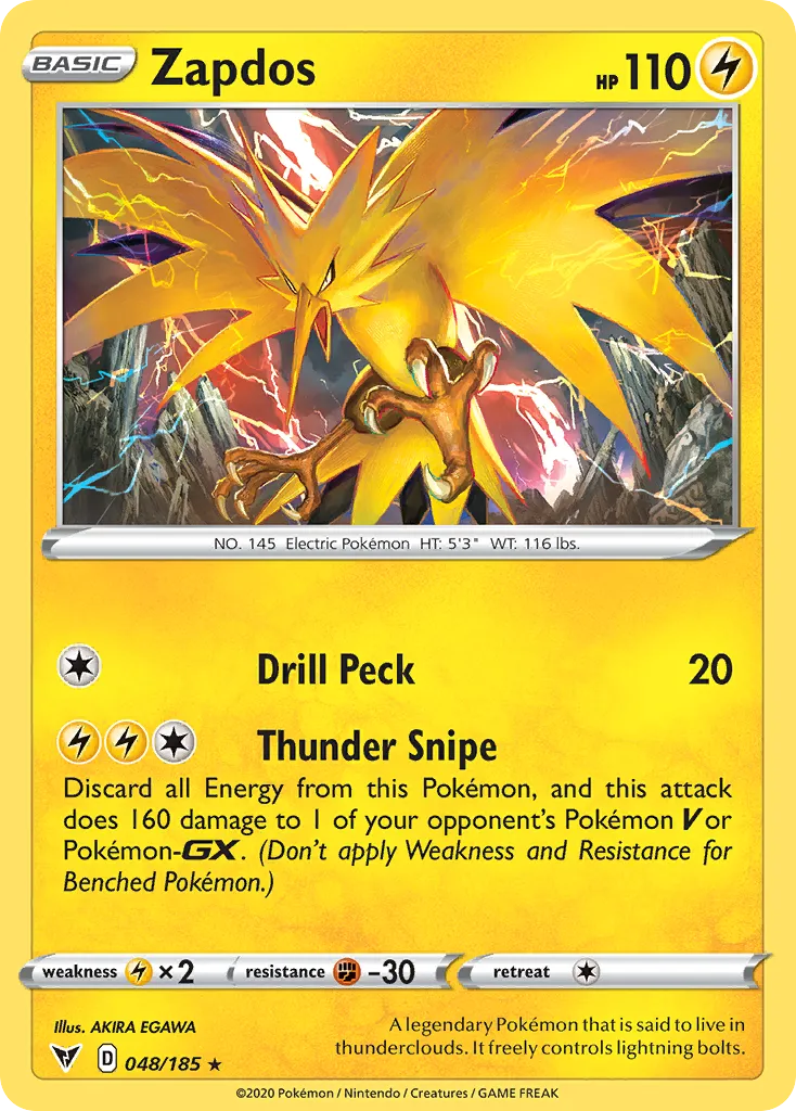 Zapdos card image