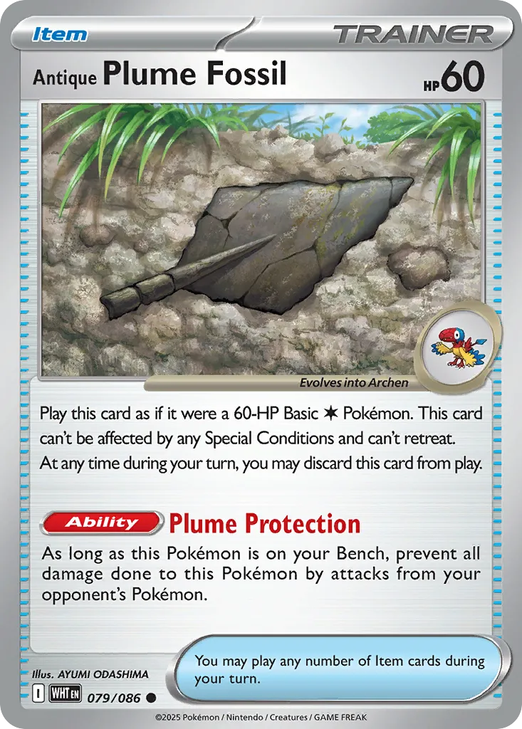 Antique Plume Fossil card image