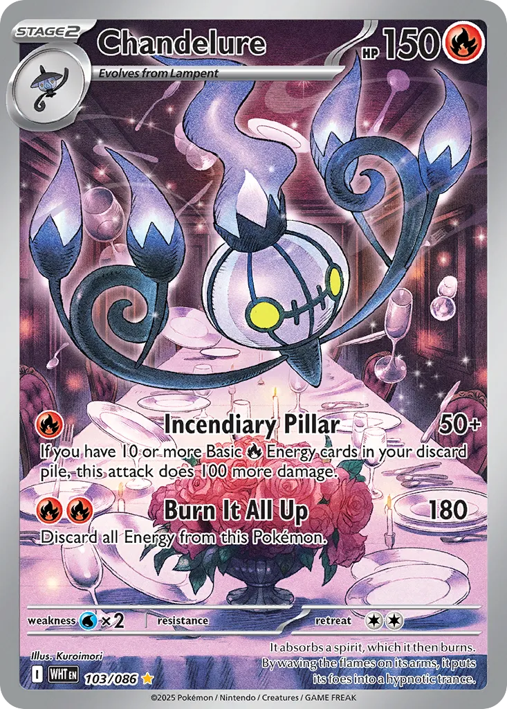 Chandelure #103 card image