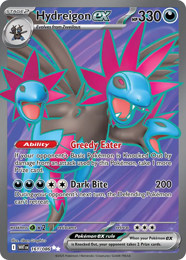 Hydreigon ex card image