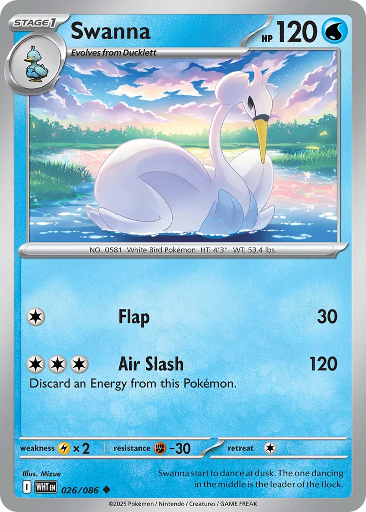 Swanna card image