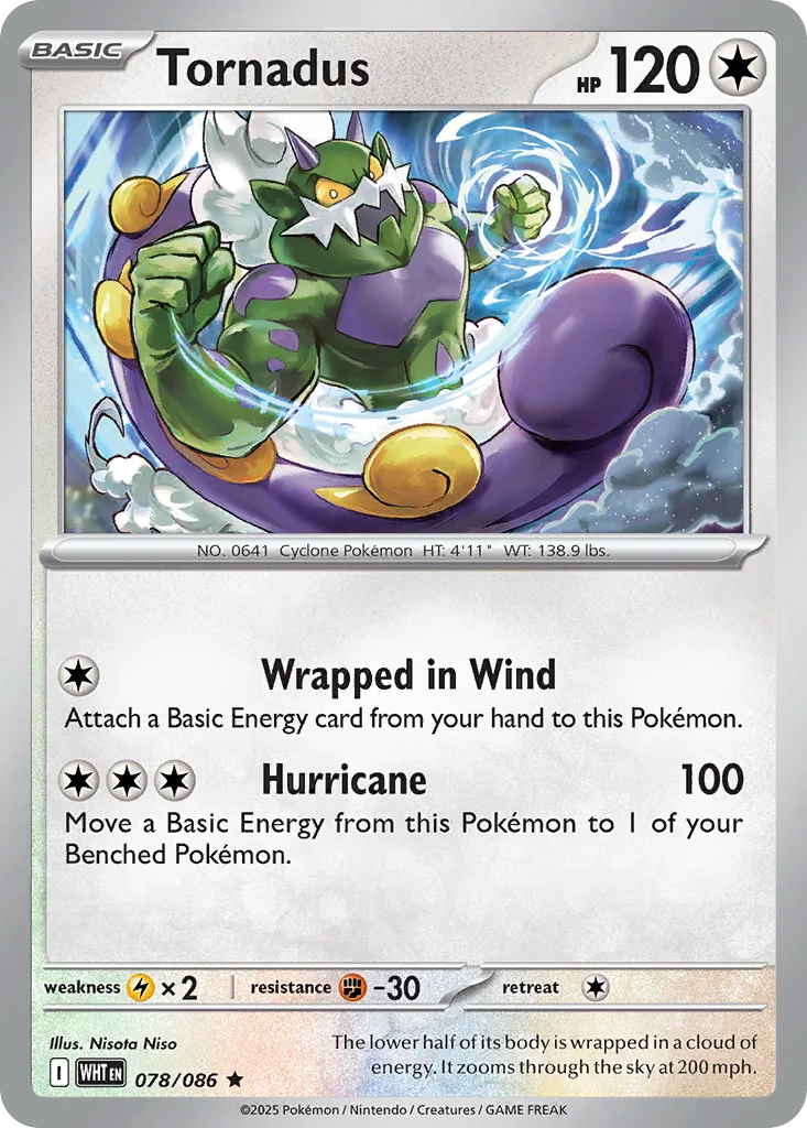 Tornadus card image