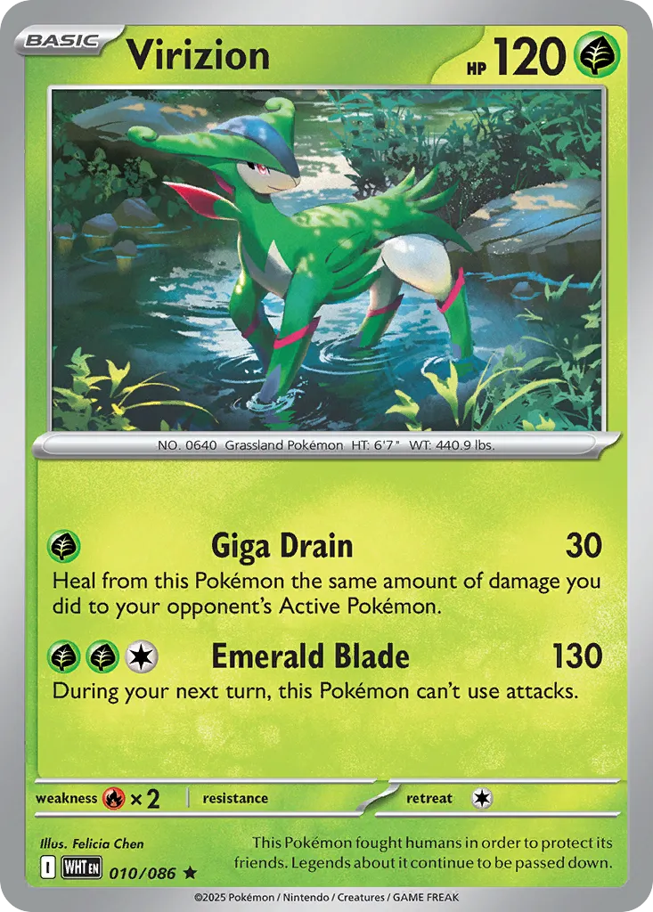 Virizion card image