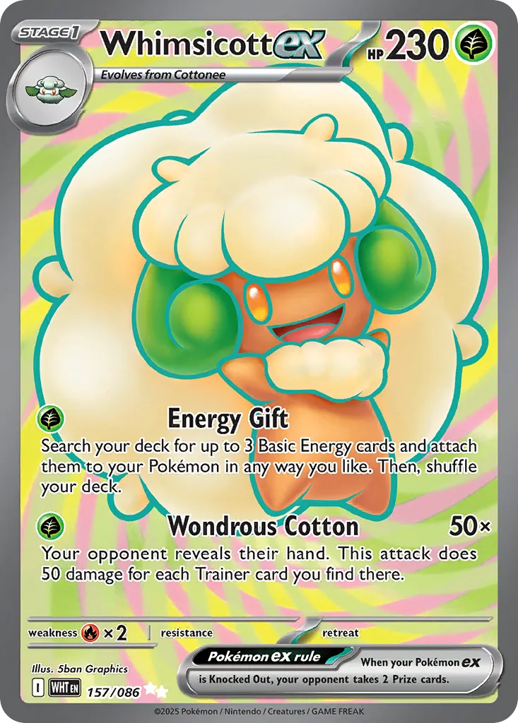Whimsicott ex card image