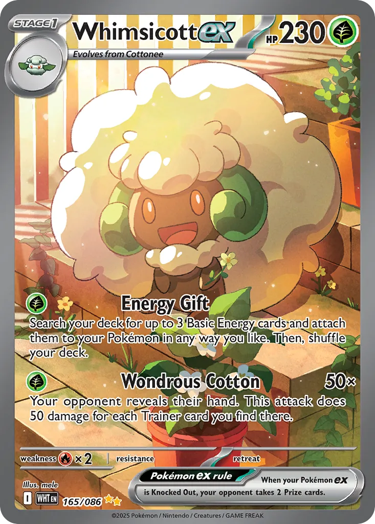 Whimsicott ex card image
