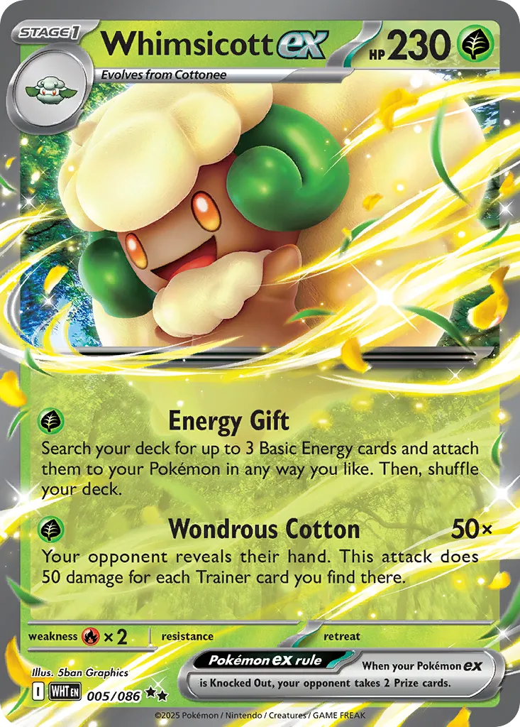 Whimsicott ex card image