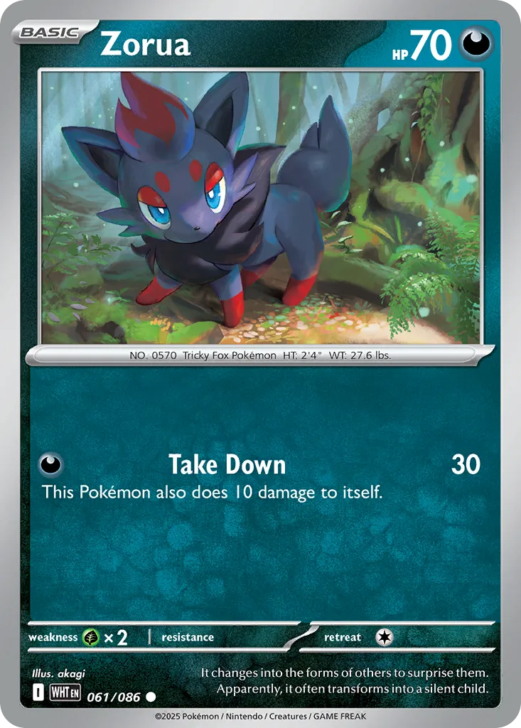 Zorua card image