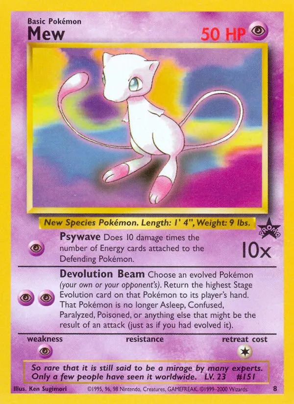 Mew card image