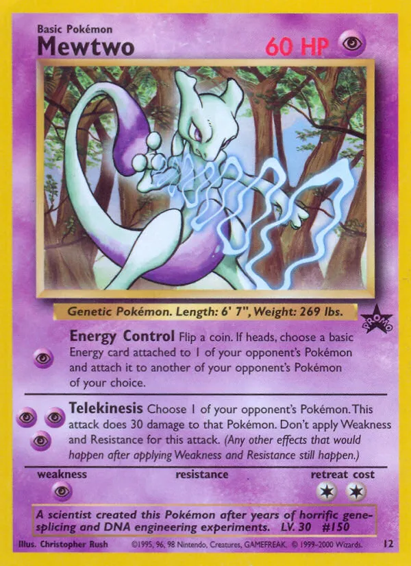 Mewtwo #12 card image
