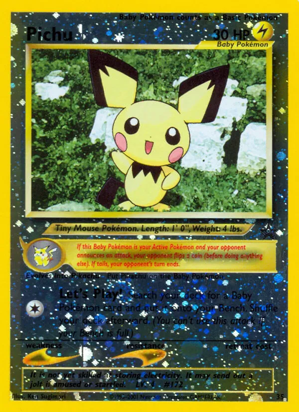 Pichu card image