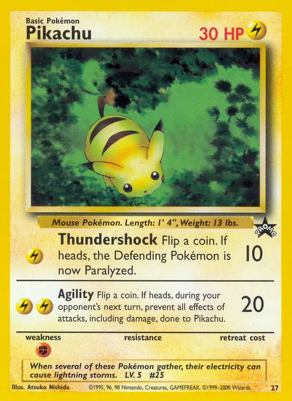 Pikachu card image