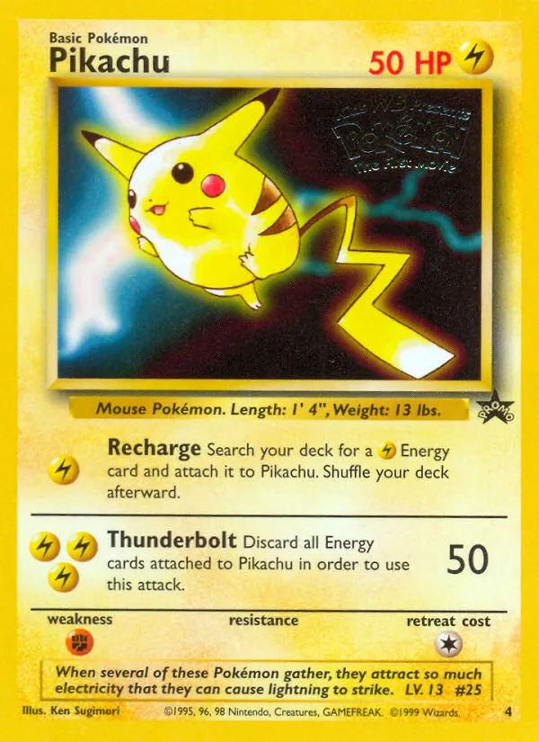 Pikachu card image