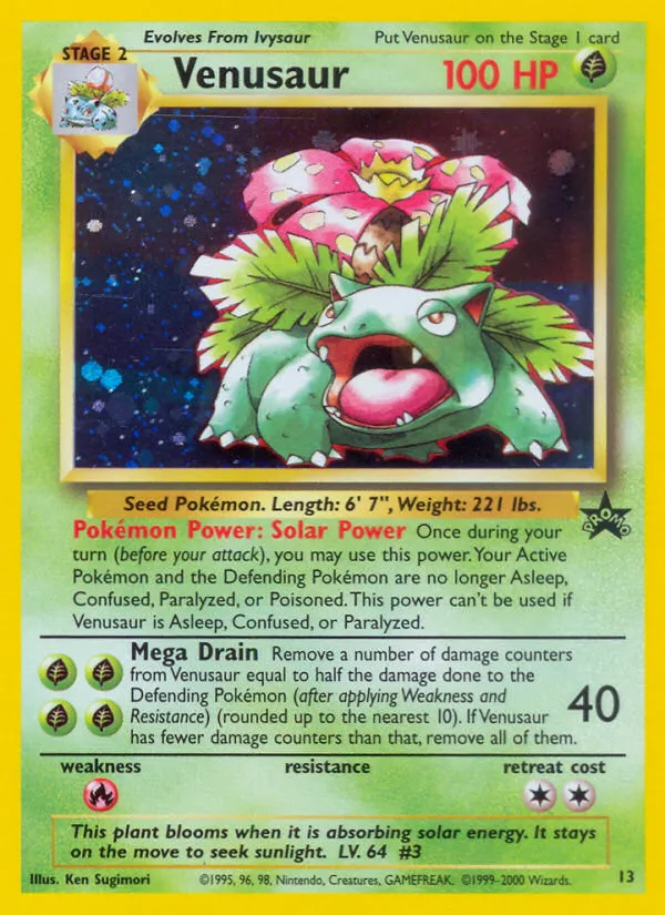Venusaur #13 card image