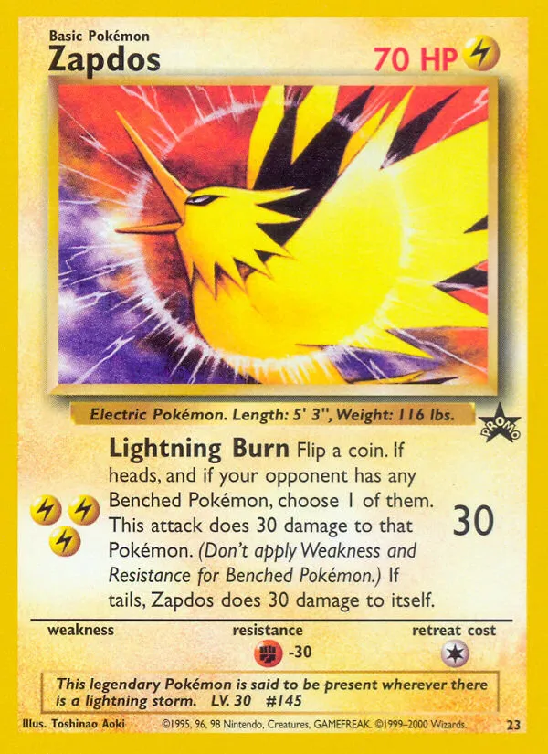 Zapdos card image