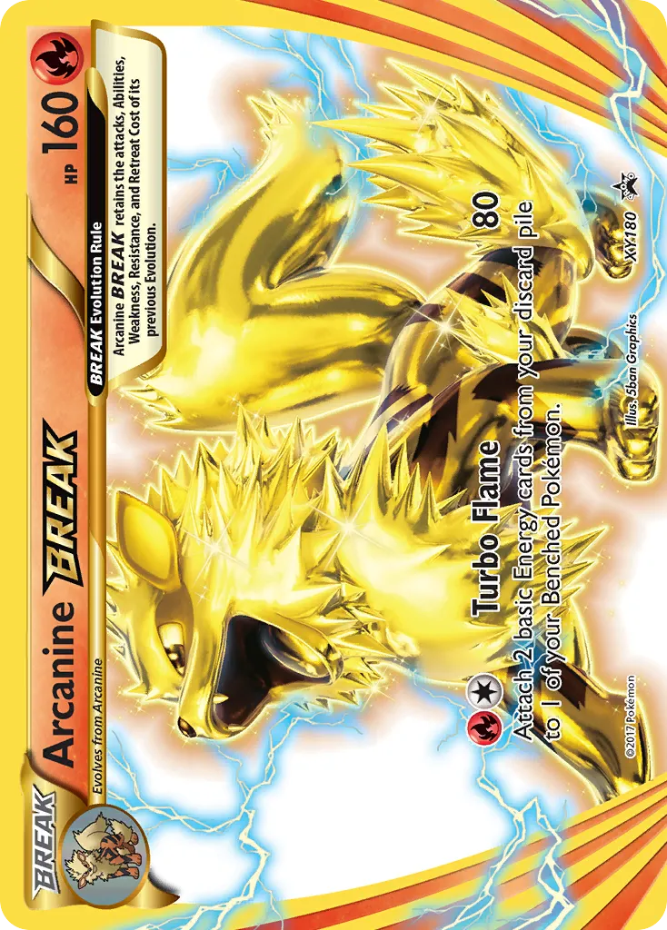 Arcanine BREAK card image