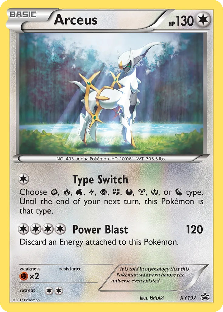 Arceus card image